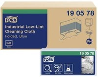 TORK Bienenwachst&uuml;cher TORK Fusselarme Industrie Reinigungst&uuml;cher Blau W4...