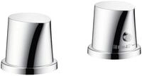hansgrohe Wannenarmatur Axor Starck Organic 2-Loch Wannenrandarmatur mit...