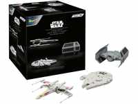 Revell Modellbau Starter-Kit Star Wars X-Wing Millennium Falcon Tie Fighter...