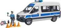 Bruder&reg; Spielzeug-Transporter MB Sprinter Polizei Einsatzfahrzeug mit Polizist