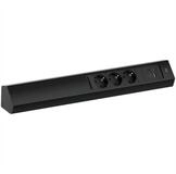 Bachmann CASIA2 3xCEE7/3 1xUSB A/C 22W 2,0m AEH SW Steckdosenleiste (Kabell&auml;nge 2