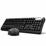 INCA Tastatur und Maus Set, Wiederaufladbar Wireless Set Wireless-Tastatur