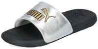 PUMA Puma Cool Cat 2.0 Metallic Shine Silver Gold Black Sandale