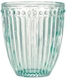 Greengate Glas Alice Glass Water cool mint 9 cm, Glas