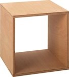 Tojo Beistelltisch Tojo-cube, aus Buche Multiplex, ge&ouml;lt, Ma&szlig;e (35/35/35 cm)