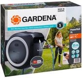 GARDENA Schlauchtrommel, Akku-Wand-Schlauchbox XL 18V 35 m 18642-20
