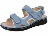 Finn Comfort Wanaka Soft, blau, Sandale Wechselfußbett
