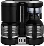 Krups Filterkaffeemaschine KM8508.11 Duothek Plus, 1l Kaffeekanne, Papierfilter...