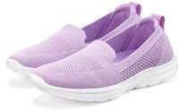 Slipper LASCANA "Halbschuh, Sneaker, Slip-On-Sneaker", M&auml;dchen, Gr. 38, lila