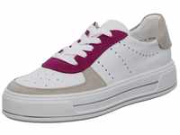 Ara Canberra - Damen Schuhe Sneaker Schnürer Leder weiß