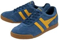 Gola Harrier Suede-Leder marineblau/gelb Herren Sneaker