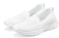 Slipper LASCANA "Halbschuh, Sneaker, Slip-On-Sneaker", M&auml;dchen, Gr. 36, wei&szlig;,