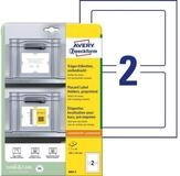 Avery Zweckform Etiketten Tr&auml;ger-Etiketten 160x120 mm wei&szlig; VE=10 St&uuml;ck / 5...