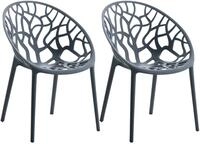 CLP Gartenstuhl Hope (2er Set, 2 St), Kunststoff, stapelbar, wetterfest