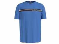 Tommy Hilfiger T-Shirt MONOTYPE CHEST STRIPE TEE mit Markenlogo blau L