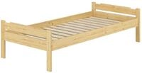 ERST-HOLZ Massivholzbett Massivholz-Einzelbett f&uuml;r Kinder und Jugendliche Kiefer 80