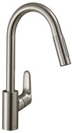 hansgrohe K&uuml;chenarmatur hansgrohe 240 Focus M41 Eco Smart ausziehbarer...