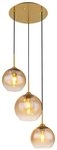 GLOBO LIGHTING H&auml;ngeleuchte JAMESSA, ohne Leuchtmittel, H&auml;ngeleuchte Messing,...