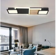 GLOBO LIGHTING LED Deckenleuchte, LED-Leuchtmittel fest verbaut, Warmwei&szlig;,