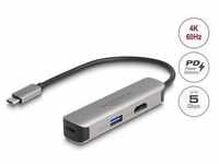 Delock 61060 - USB Type-C Adapter zu HDMI 4K 60 Hz mit USB... Computer-Kabel,...