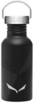 Salewa Trinkflasche Aurino Edelstahl (leicht, robuste Material) 500ml schwarz/weiss