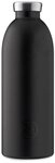 24 Bottles Trinkflasche Edelstahl Trinkflasche Tuxedo Black 0,85 l, f&uuml;r Hei&szlig;- und