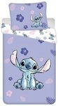 Lilo & Stitch Wendebettbezug Lilo und Stitch Wende Bettw&auml;sche Kopfkissen Bettdecke