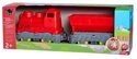 BIG Spielzeug-Eisenbahn BIG Power Worker Mini Zug mit Waggon, (Packung, 1-tlg.,