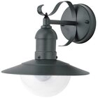 Rabalux Au&szlig;en-Wandleuchte "Oslo" Metall, gr&uuml;n, E27, IP44, L280mm,...