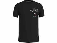 Tommy Hilfiger T-Shirt ARCH VARSITY TEE mit Rundhalsausschnitt, schwarz