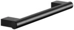 Keuco Haltegriff Plan, 35 cm, Metall schwarz matt, bis 115 kg, Made in Germany,