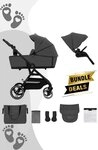 Kinderkraft Kombi-Kinderwagen Kinderwagen 2in1 Yoxi / Kombikinderwagen