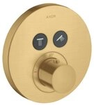 hansgrohe Unterputzarmatur Axor ShowerSelect Thermostat rund f&uuml;r 2 Verbraucher