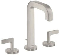 hansgrohe Waschtischarmatur Axor Citterio 3-Loch Hebelgriff mit