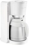 Rowenta Filterkaffeemaschine CT3811 Adagio, 1,25l Kaffeekanne, 1x4, Edelstahl-
