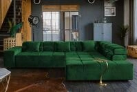 KAWOLA Ecksofa NEVADA, Couch L-Form rechts oder links, mit oder ohne Sitzvorzug