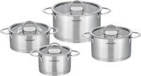 Hanseatic Topf-Set hanseatic, Edelstahl 18/10 (Set, 8-tlg., je 1 Fleischtopf...