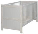 roba&reg; Babybett Mila in Lichtgrau, Gitterbett, h&ouml;henverstellbar, umbaubar zum