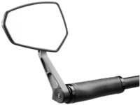 Ergotec Fahrradspiegel ergotec R&uuml;ckspiegel Spiegel M77 Alu/Kunststoff schwarz -