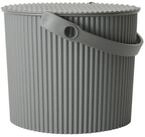 Hachiman Aufbewahrungsbox Hachiman Omnioutil Eimer S Dunkelgrau 8 l