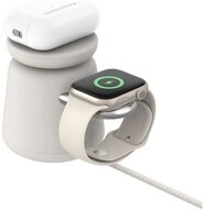 Belkin WIZ020VFH37 BoostCharge Pro 2in1 Wireless Ladestation beige...