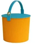 Hachiman Aufbewahrungsbox Omnioutil Eimer S Vivid Orange 8 l