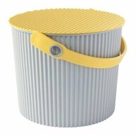 Hachiman Aufbewahrungskorb Fraichair S, Grau, Gelb, 8 L