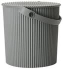 Hachiman Aufbewahrungsbox Hachiman Omnitool Eimer deunkelgrau 10 L