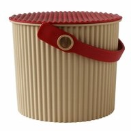 Hachiman Aufbewahrungskorb Omnioutil Mini, Cafe au Lait, 4 L