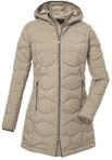 Steppmantel "GW 20 WMN QLTD PRK", Damen, Gr. 38, beige (hellbeige), Obermaterial: