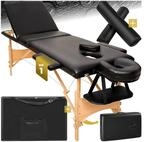 tectake Massageliege 3 Zonen Massageliege-Set (Set, 1-St., mit Tragetasche), Breite