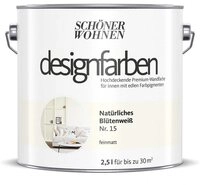 SCH&Ouml;NER WOHNEN FARBE Wandfarbe Sch&ouml;ner Wohnen Designfarben 2,5 Ltr....