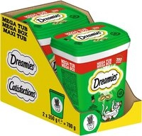 Dreamies DREAMIES&trade; Box Katzenminze 2 x 350g, Snack f&uuml;r: Katze