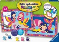 Ravensburger Malen nach Zahlen CreArt, Bezaubernde Meerjungfrauen, Made in...